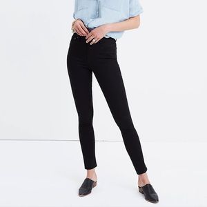 Madewell 9” Black High-Rise Skinny - Size 26